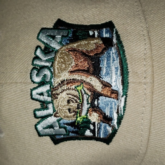 Alaska Cap Hat Embroidered Bear Alaska Size One Size - Picture 3 of 5